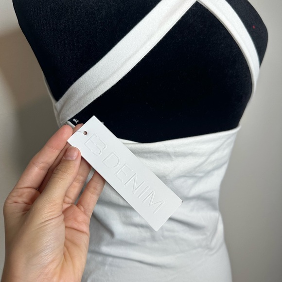 EB Denim Cowl Buckle Dress - Picture 2 of 4